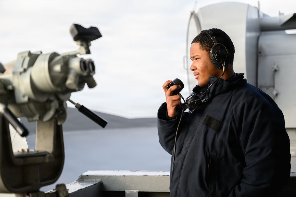 USS Theodore Roosevelt Watch Standers