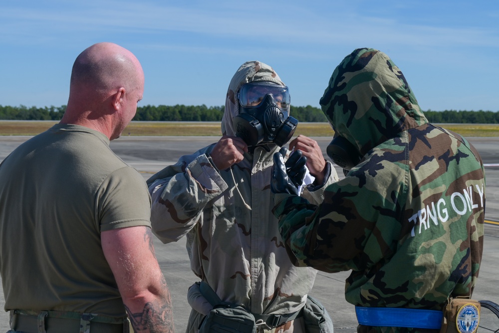 58 FS CBRN training