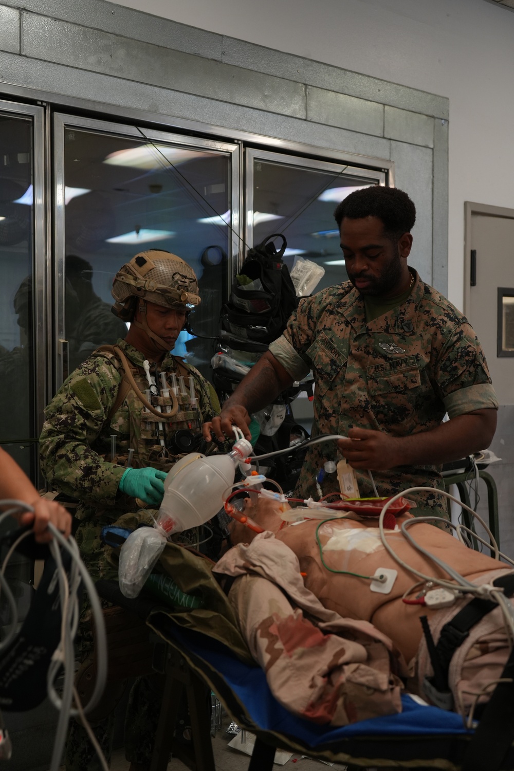 EXMEDs Train with Marines, Osprey for Battlefield Care