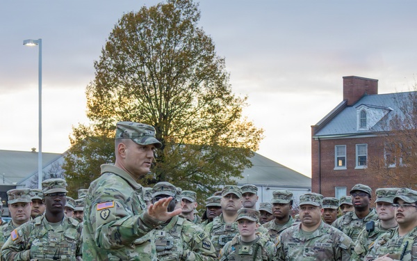 JTF-D.C. Brig. Gen. Fryman Visits GA Guard in D.C.