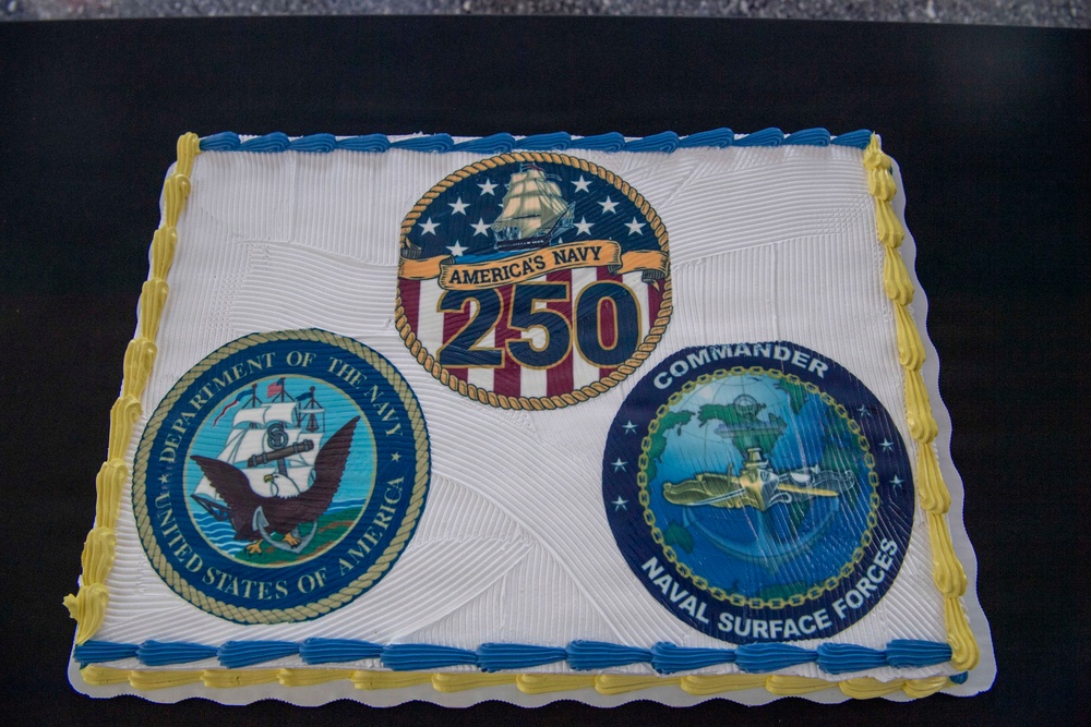 CNSP Celebrates Navy's 250th Birthday
