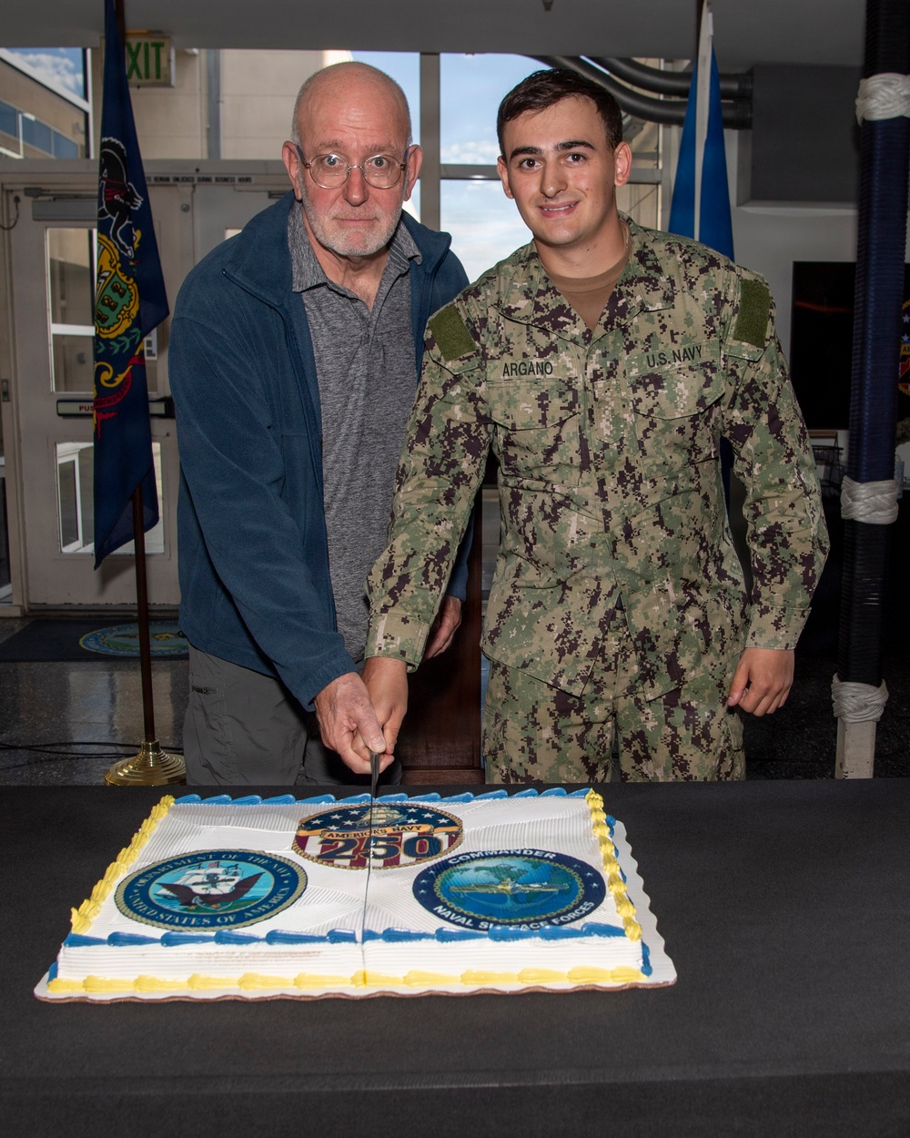 CNSP Celebrates Navy's 250th Birthday