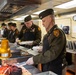 Fort Rucker leaders serve Thanksgiving at the DFAC