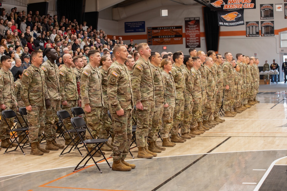 Wisconsin National Guard's 1-121 Field Artillery Regiment Departs for Deployment