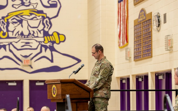 Wisconsin National Guard's 1-121 Field Artillery Regiment Departs for Deployment