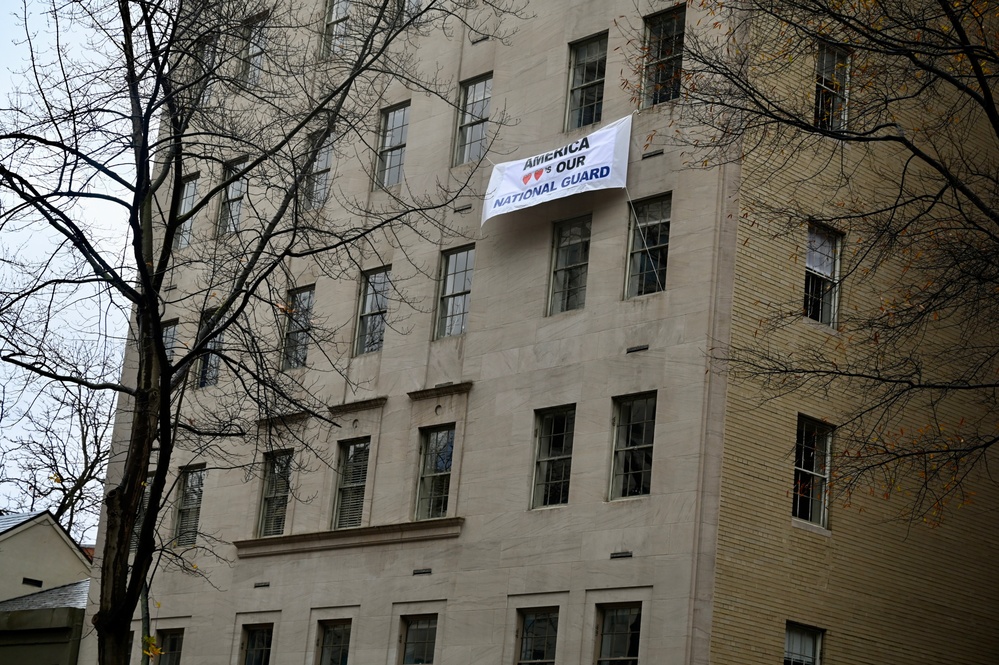 Public honors U.S. Army Spc. Beckstrom and Air Force Staff Sgt. Wolfe