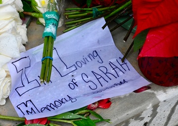 Public honors U.S. Army Spc. Beckstrom and Air Force Staff Sgt. Wolfe