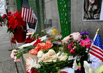 Public honors U.S. Army Spc. Beckstrom and Air Force Staff Sgt. Wolfe