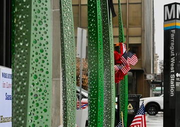 Public honors U.S. Army Spc. Beckstrom and Air Force Staff Sgt. Wolfe
