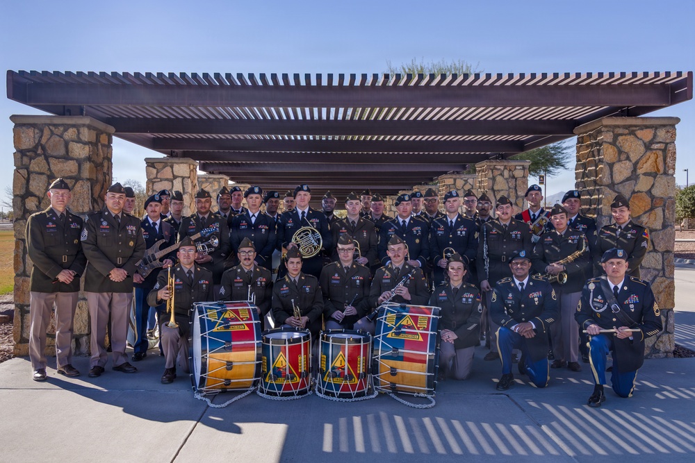 1st Armored Division Band Group Photo