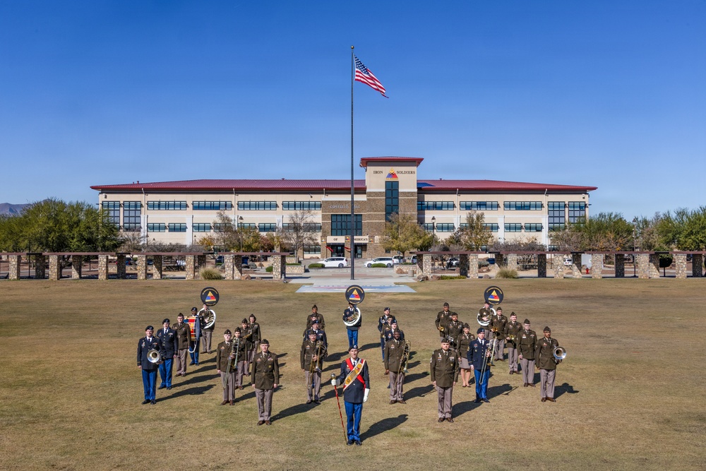 1st Armored Division Band Group Photo
