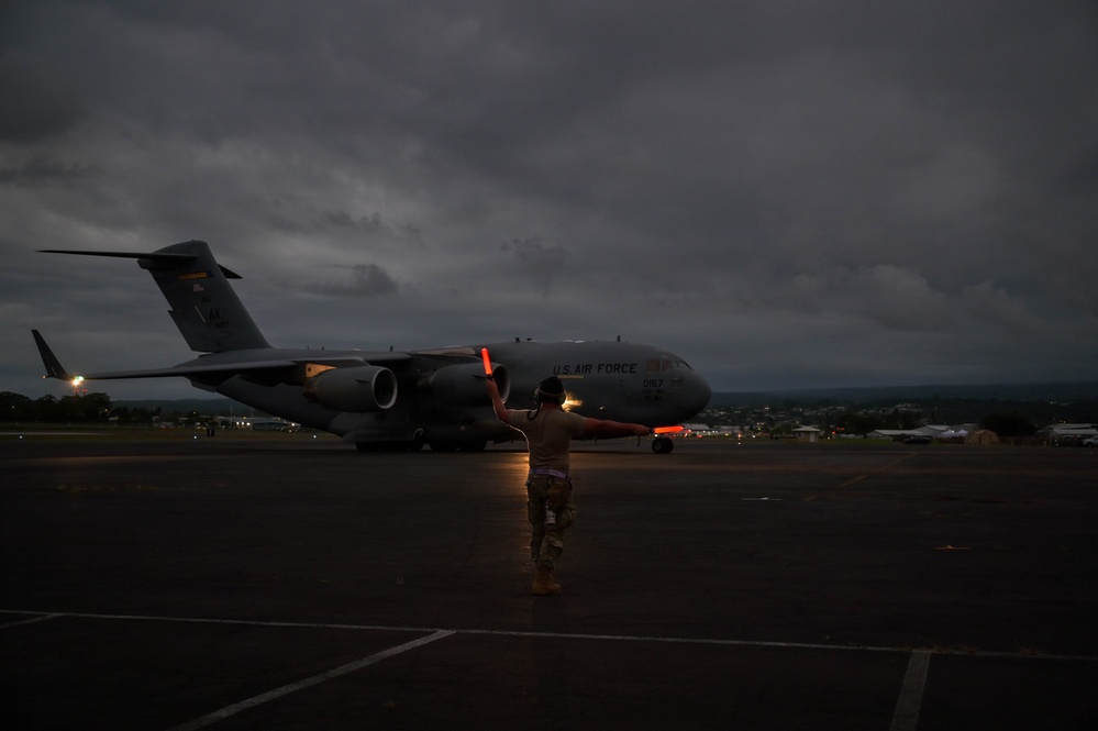 Air Force completes airbridge during JPMRC