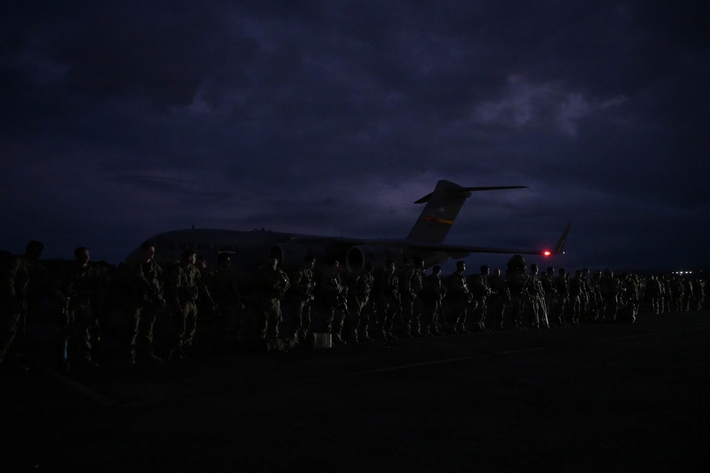 Air Force completes airbridge during JPMRC