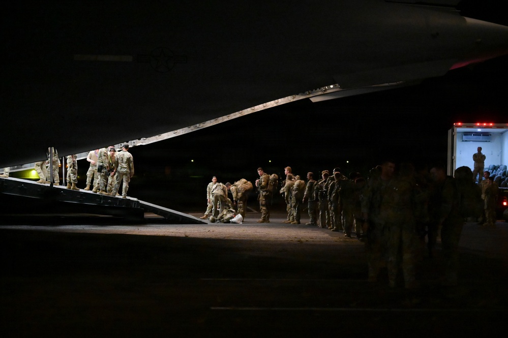 Air Force completes airbridge during JPMRC