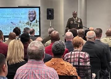 Brig. Gen. Kenneth Reed's Retirement Ceremony