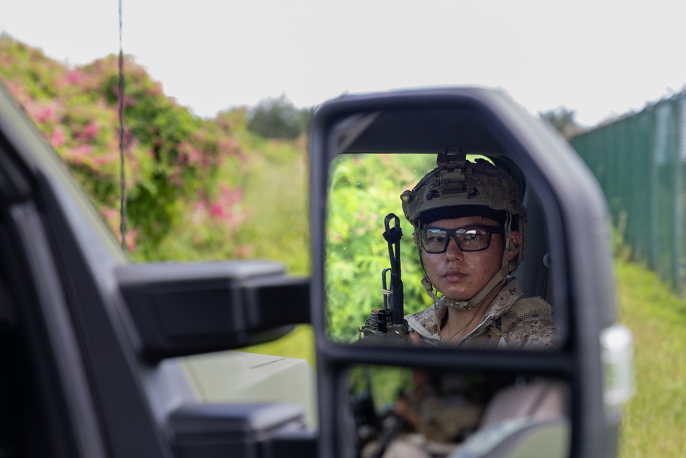 EODMU 5 Conducts Vehicle Mine Strike Drill