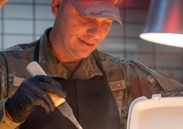 354th Fighter Wing hosts annual Thanksgiving meal