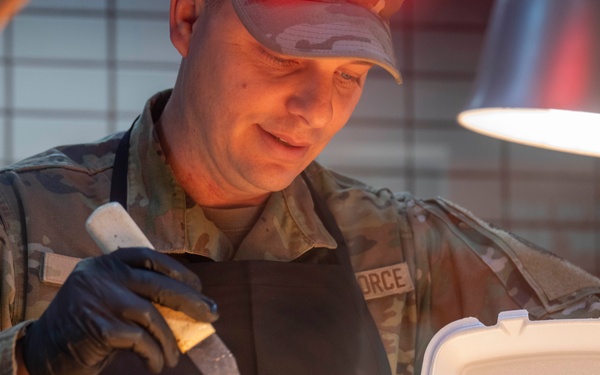 354th Fighter Wing hosts annual Thanksgiving meal