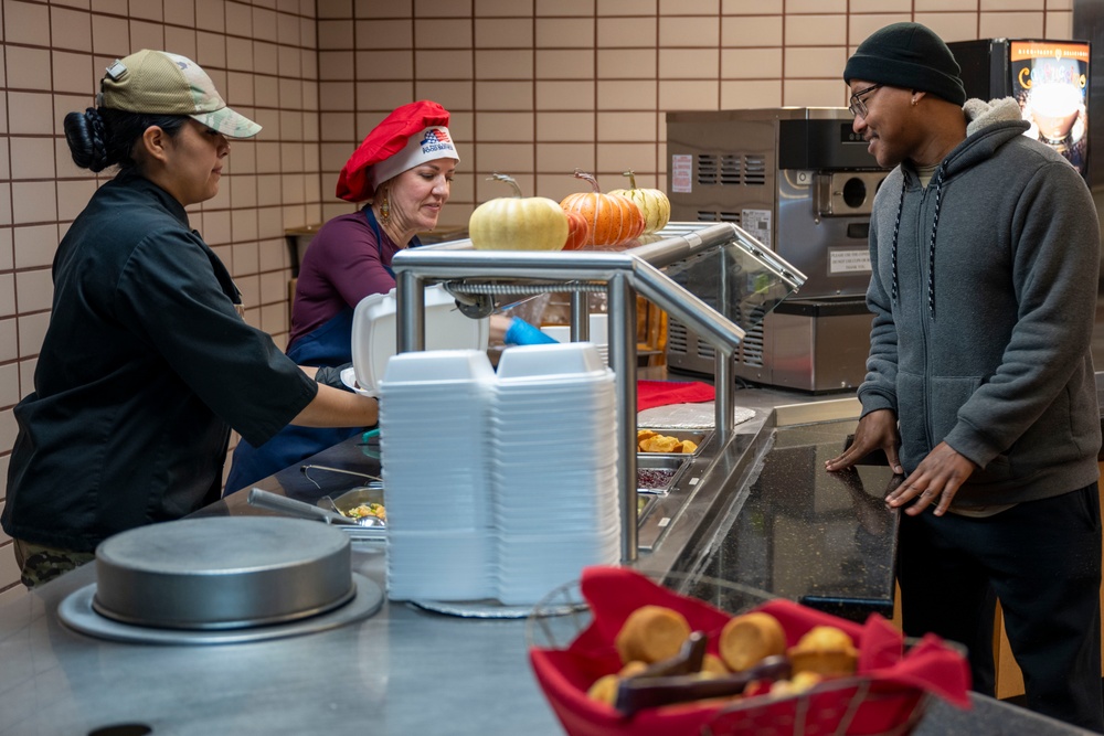 354th Fighter Wing hosts annual Thanksgiving meal