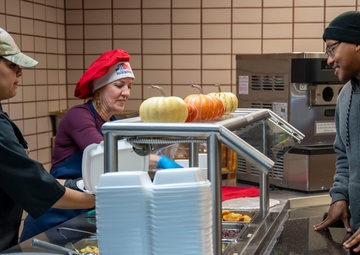 354th Fighter Wing hosts annual Thanksgiving meal