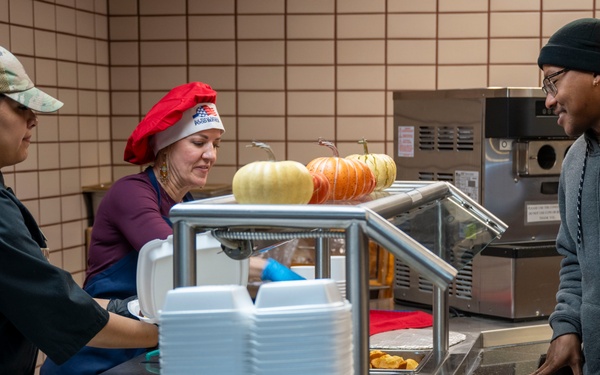 354th Fighter Wing hosts annual Thanksgiving meal