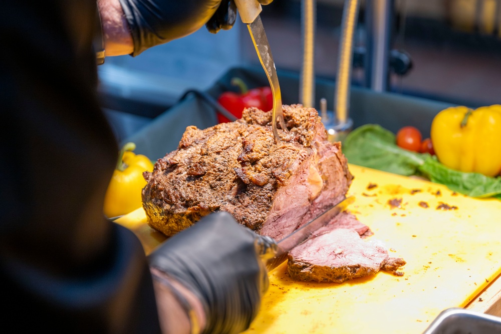 354th Fighter Wing hosts annual Thanksgiving meal