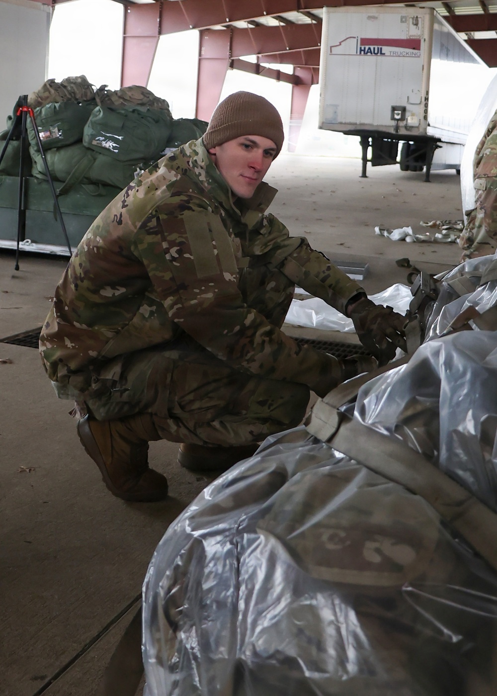 Building Pallets for Arkansas Army Guard