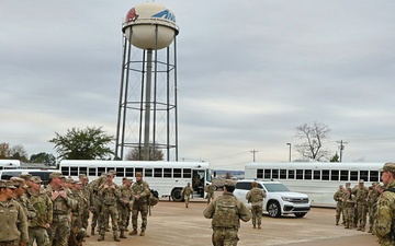 142 Field Artillery Brigade Heads to Washington DC
