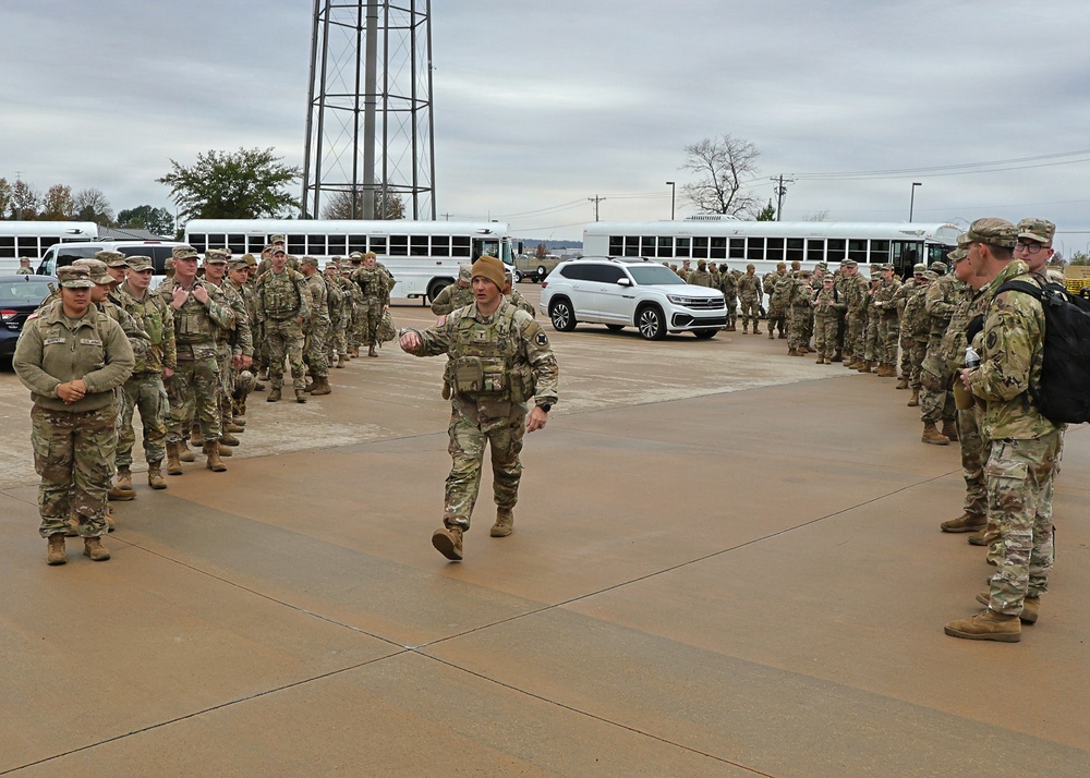 142 Field Artillery Brigade Heads to Washington DC
