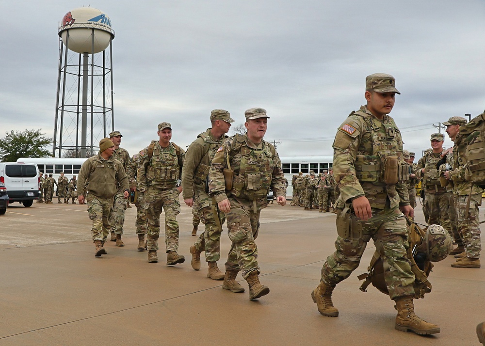142 Field Artillery Brigade Heads to Washington DC