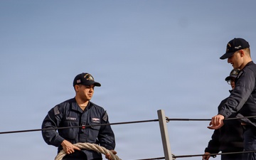 USS Thomas Hudner (DDG 116) Departs Naval Station Mayport for Deployment