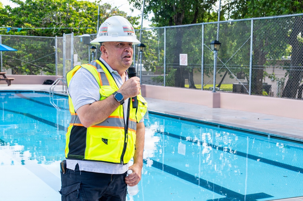 NSF Diego Garcia Pool Re-opening