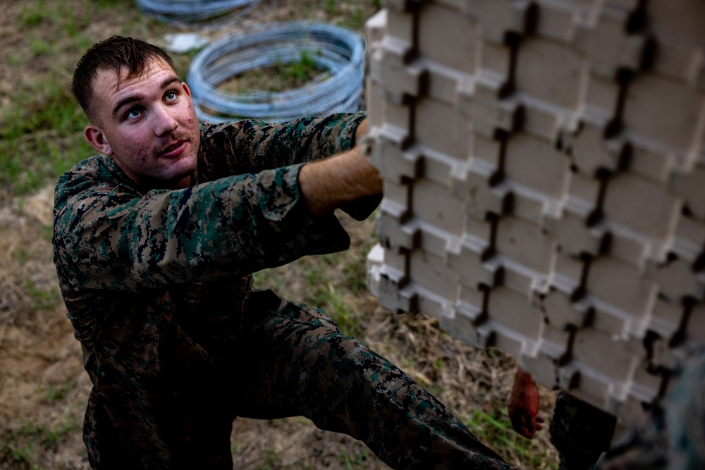 3d Intelligence Battalion conducts meteorological and oceanographic sensor field training at Kin Blue