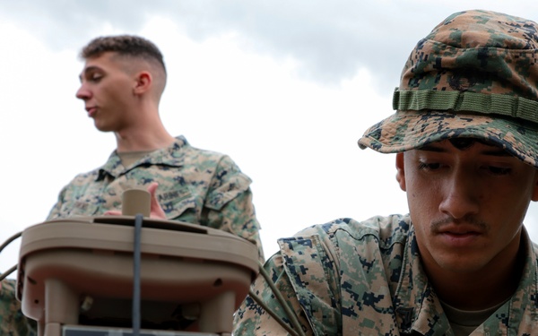 3d Intelligence Battalion conducts meteorological and oceanographic sensor field training at Kin Blue