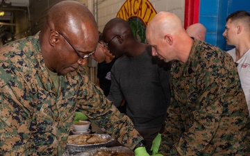 3rd MLG Communications Company Holds Thanksgiving Holiday Party