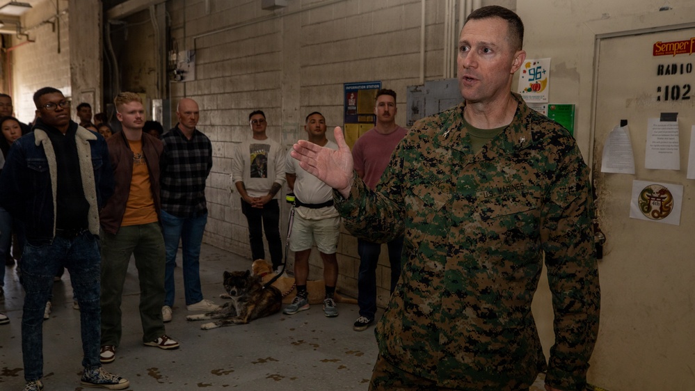 3rd MLG Communications Company Holds Thanksgiving Holiday Party