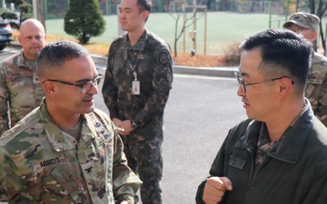 65th Medical Brigade Command Team and 549th Hospital Center Command Team Visit Republic of Korea Armed Forces Medical Command