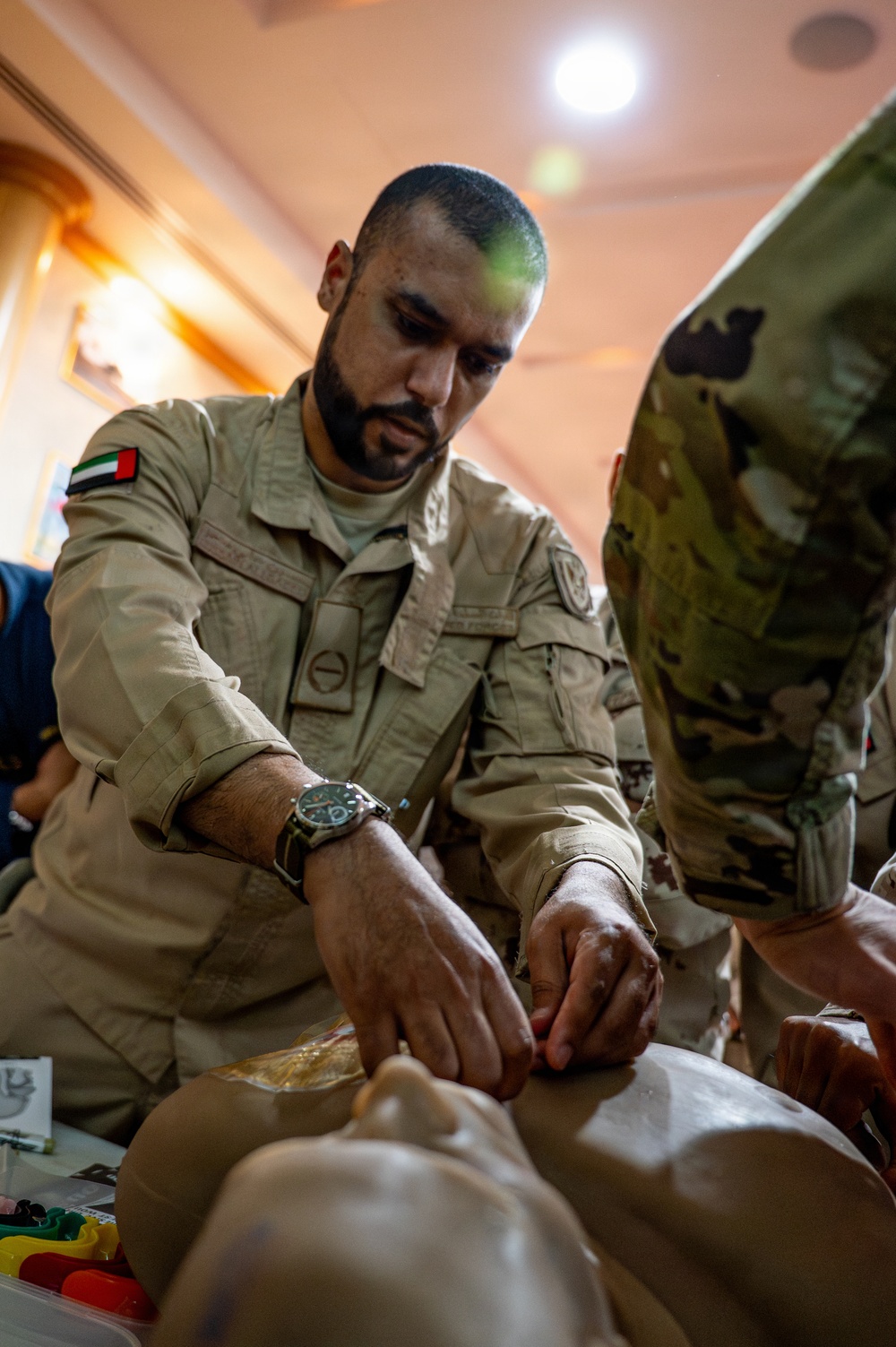 TCCC: Training side by side