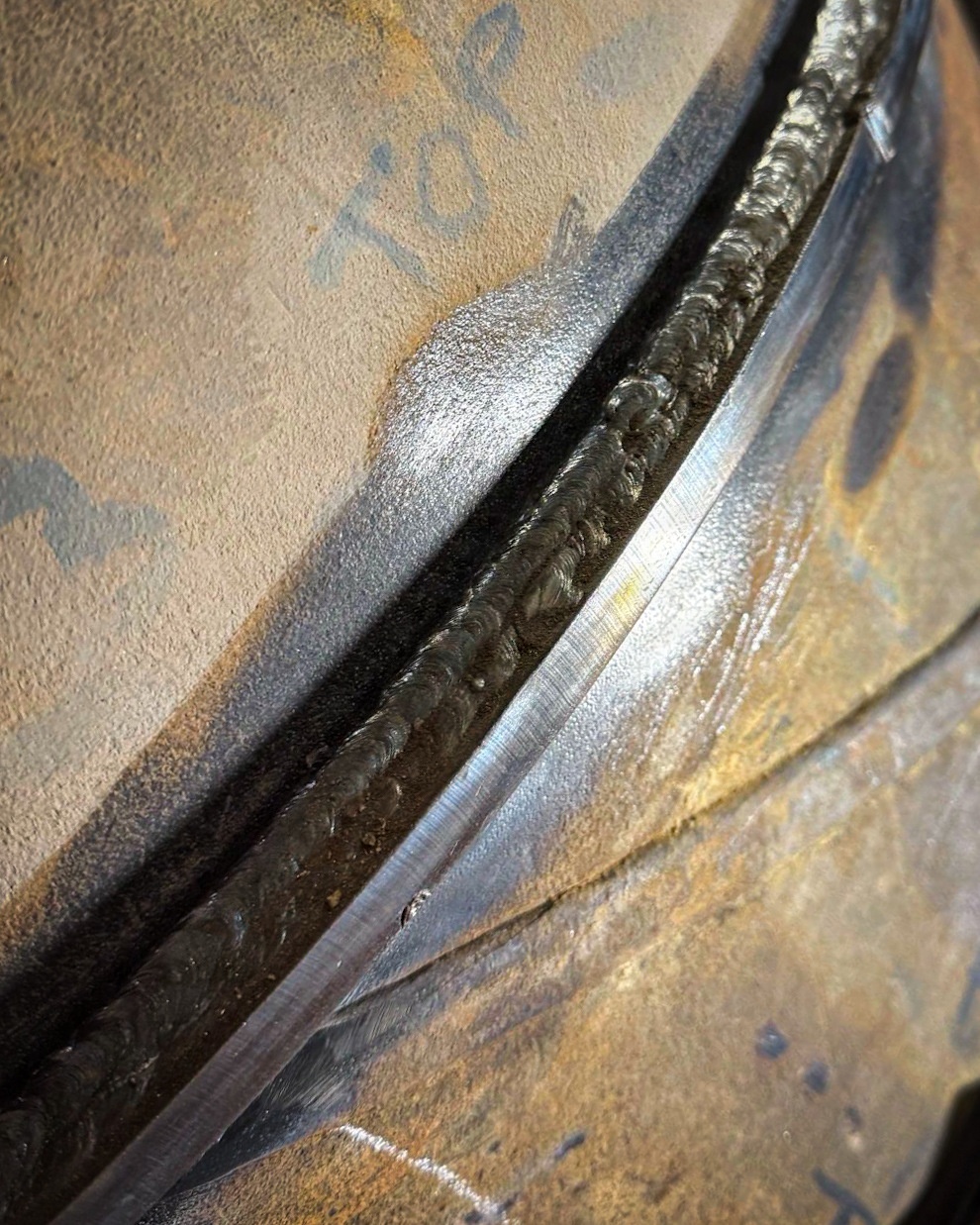 Steelworkers in Action on the Ice