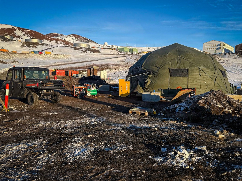 Steelworkers in Action on the Ice