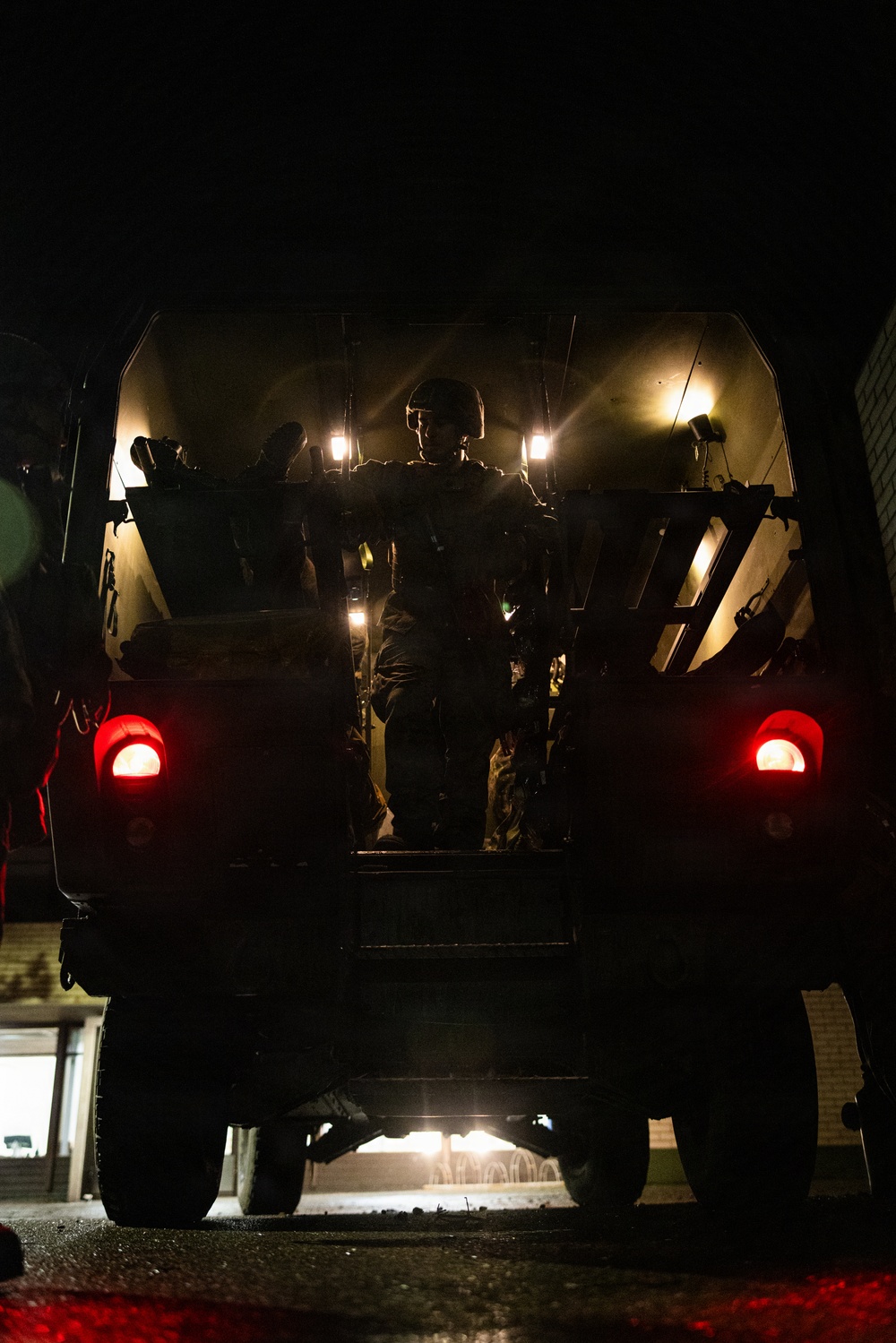 U.S. Navy Sailors execute a mass casualty event during during bilateral training exercise