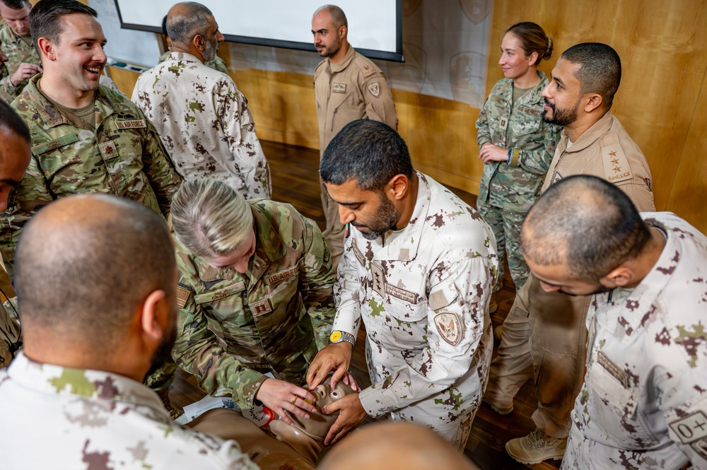 TCCC: Training side by side