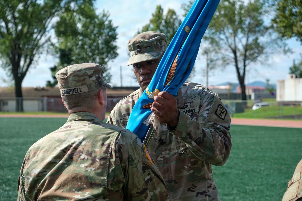 532nd Military Intelligence Battalion Change of Responsibility ceremony
