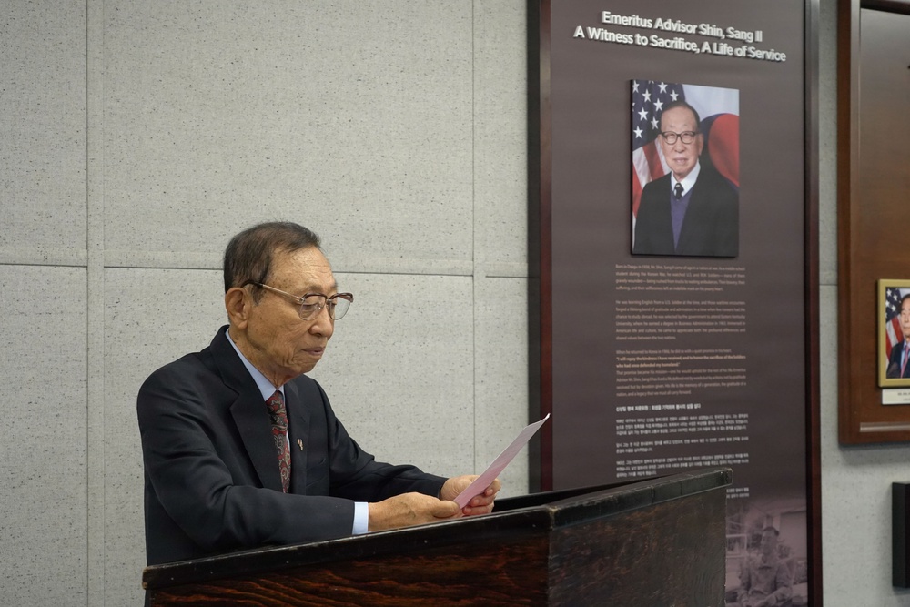 Shin reflects on years of partnership and service