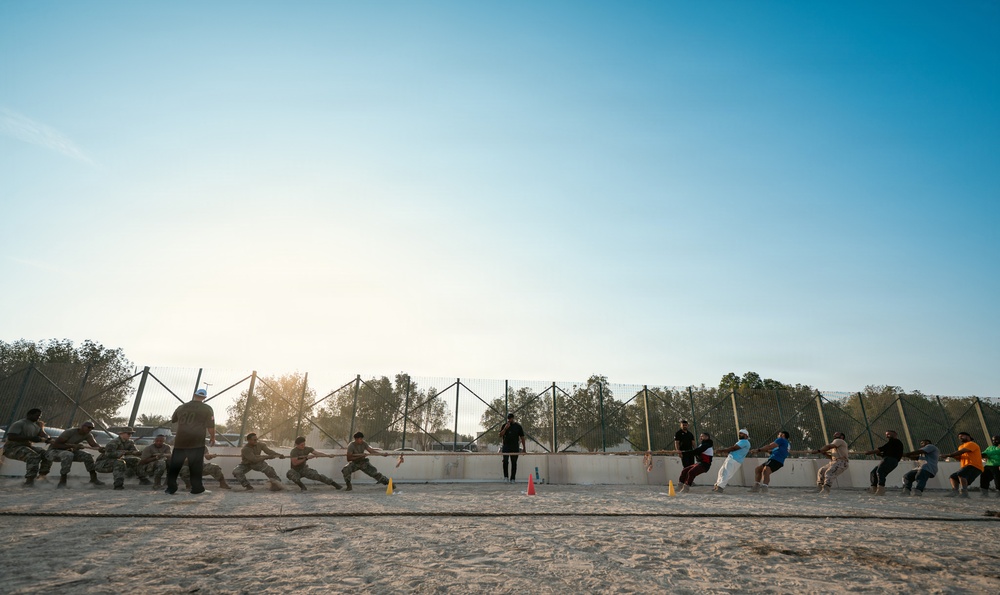 Tug of War: Building partnerships