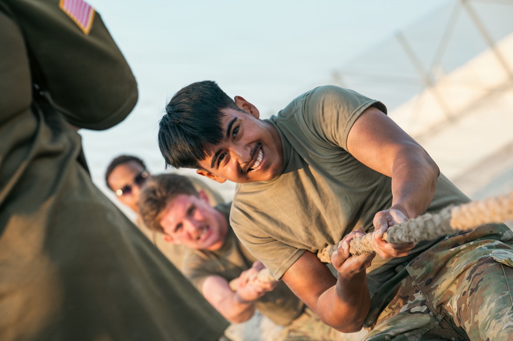 Tug of War: Building partnerships