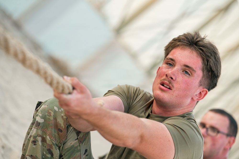 Tug of War: Building partnerships