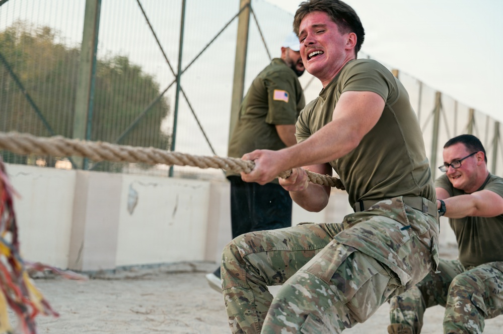 Tug of War: Building partnerships