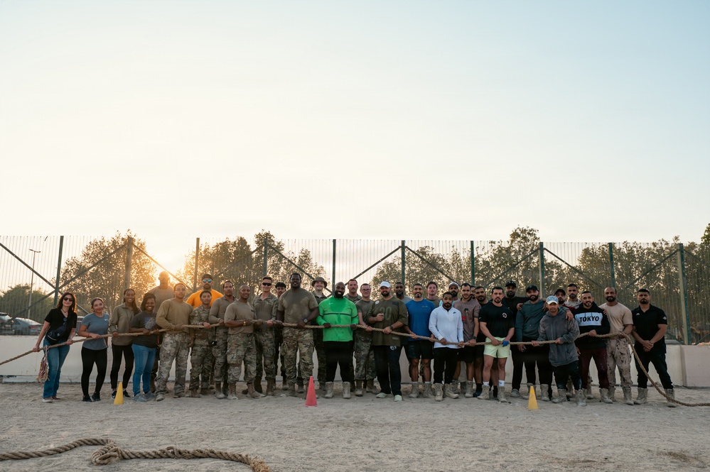 Tug of War: Building partnerships