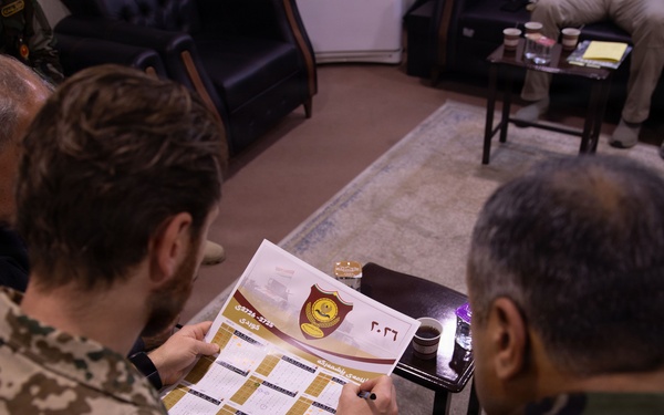 Joint Operational Command Advisory Team- North leads coordination with Director of Peshmerga General Directorate of Media and National Awareness